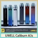 UWELL Caliburn A3S咖哩棒A3S POD電子煙主機官網評價說明書