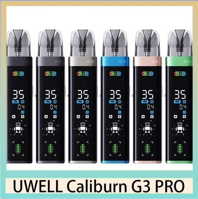 UWELL Caliburn G3 Pro UWELL Caliburn G3 Pro Pod咖哩棒電子煙主機官網評價說明書