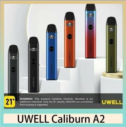 Uwell Caliburn A2咖哩棒A2電子煙主機官網評價說明書