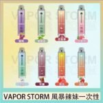 VAPOR STORM風暴辣妹一次性主機充電7500口（5%）