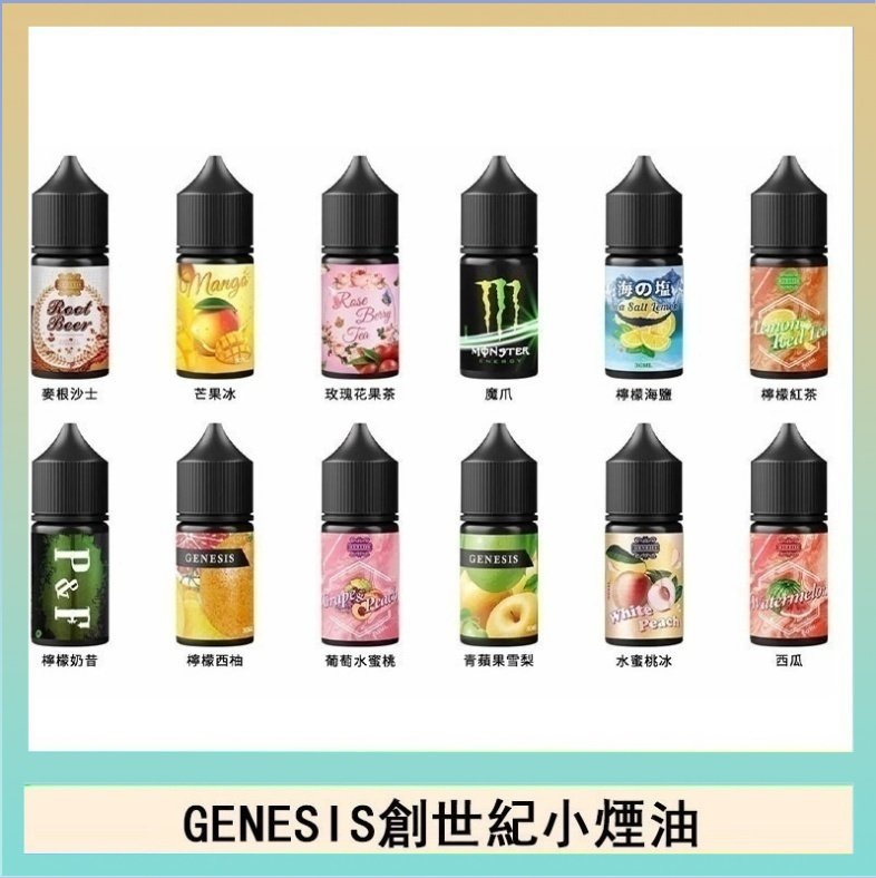 創世紀 GENESIS創世紀電子煙小煙主機煙油30ml
